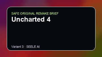 Uncharted 4 original game remake reference artwork 3
