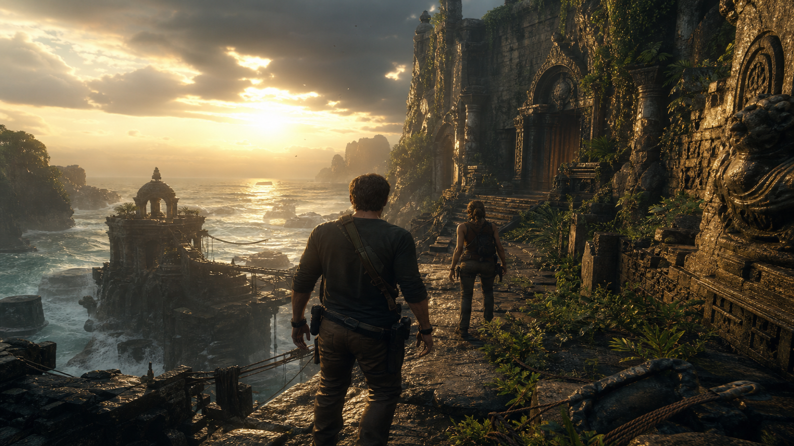 Uncharted Legacy of Thieves Collection original game remake reference artwork 3