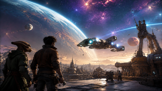 Universe For Sale original game remake reference artwork 1