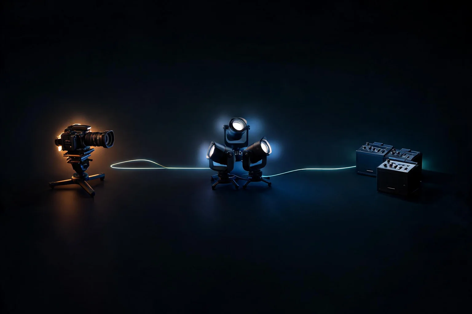 Unreal DMX and Virtual Camera Guide ownership and workflow illustration