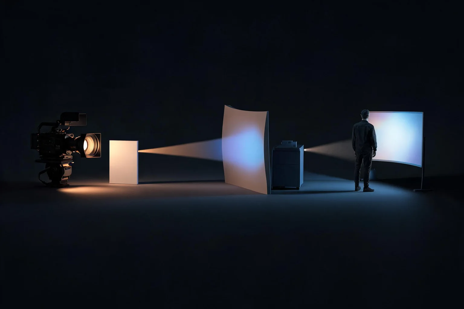 Unreal nDisplay and In-Camera VFX Guide ownership and workflow illustration