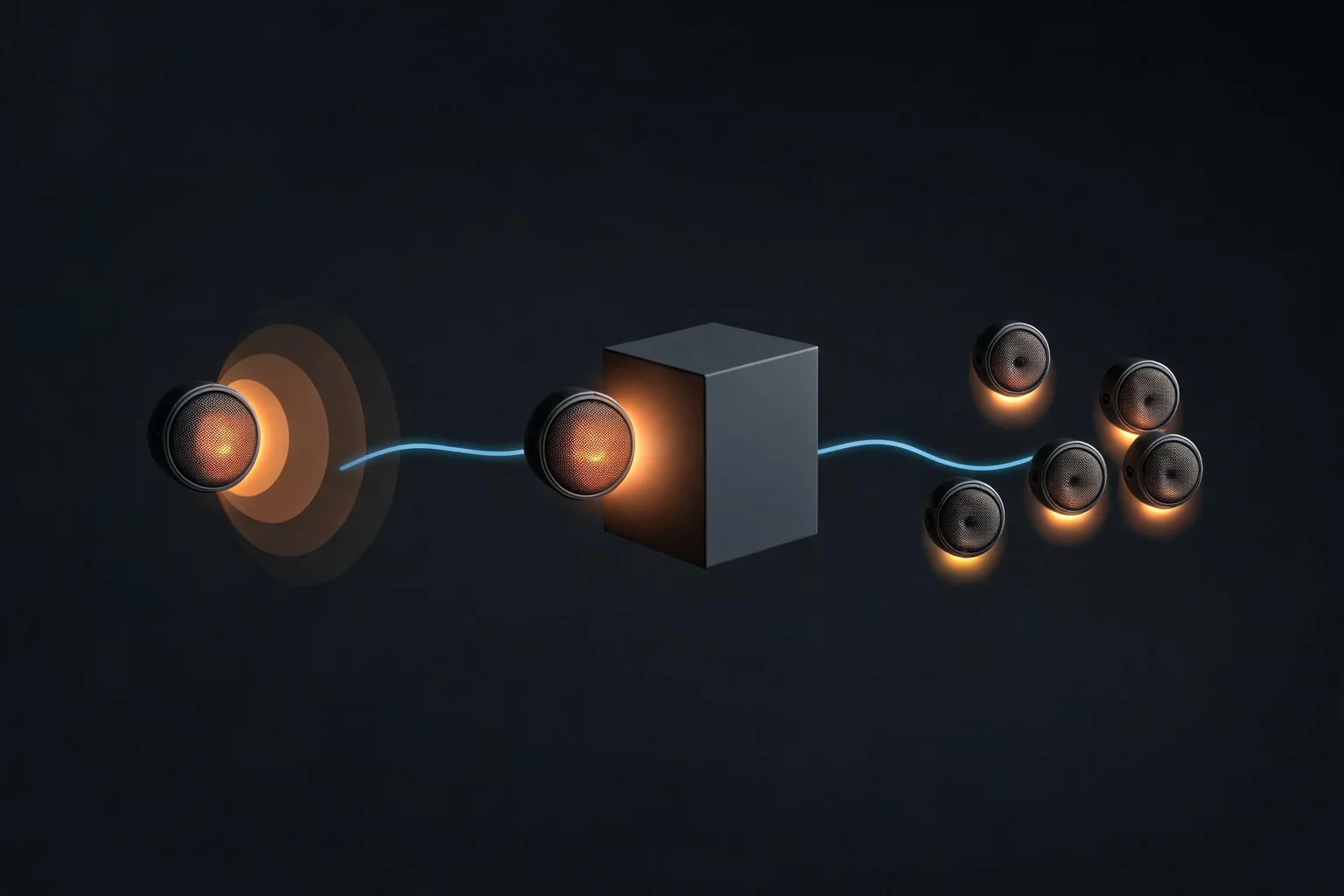 Unreal Spatial Audio, Attenuation, and Performance Guide ownership and workflow illustration