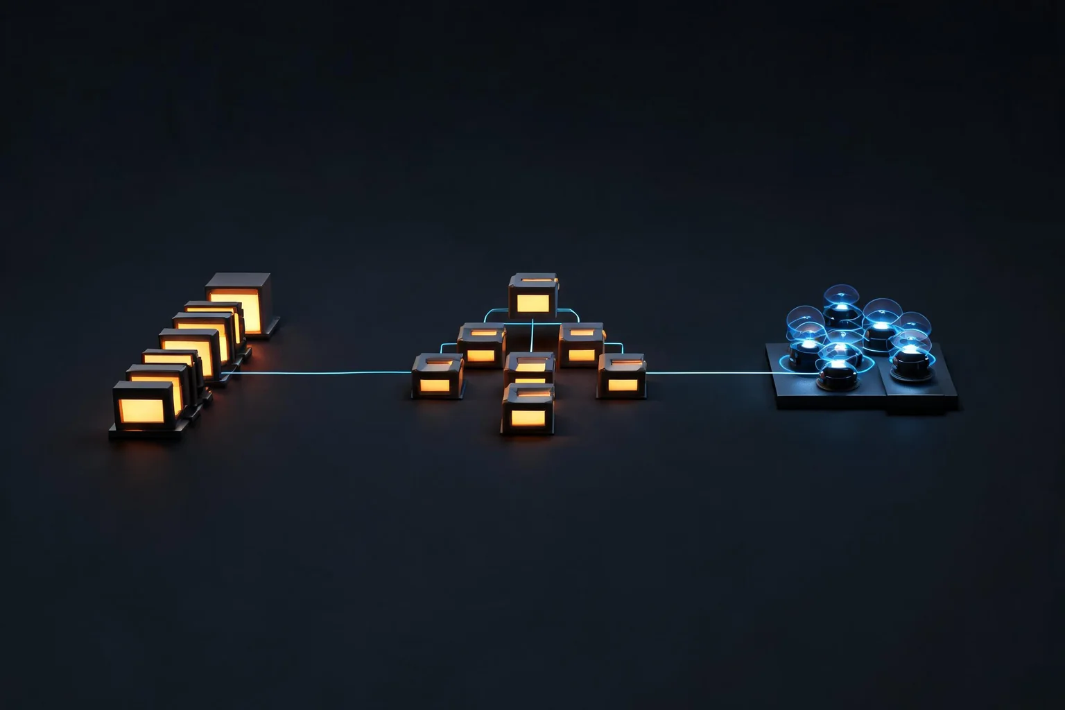 StateTree vs Behavior Tree vs EQS in Unreal Engine ownership and workflow illustration