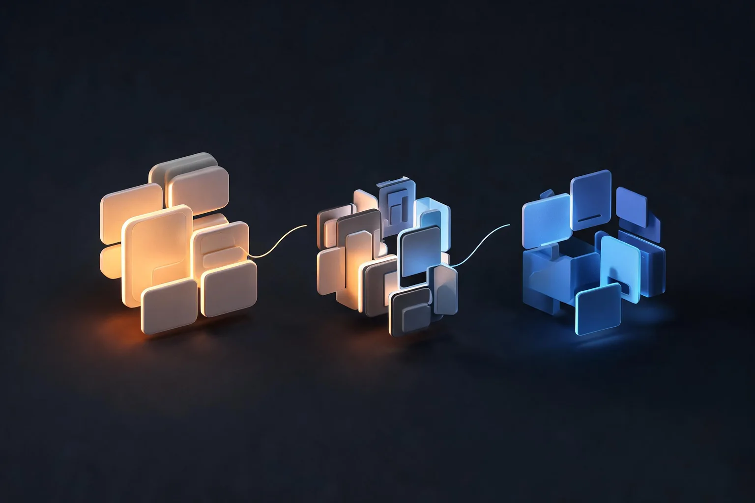UMG vs CommonUI vs Slate in Unreal Engine ownership and workflow illustration
