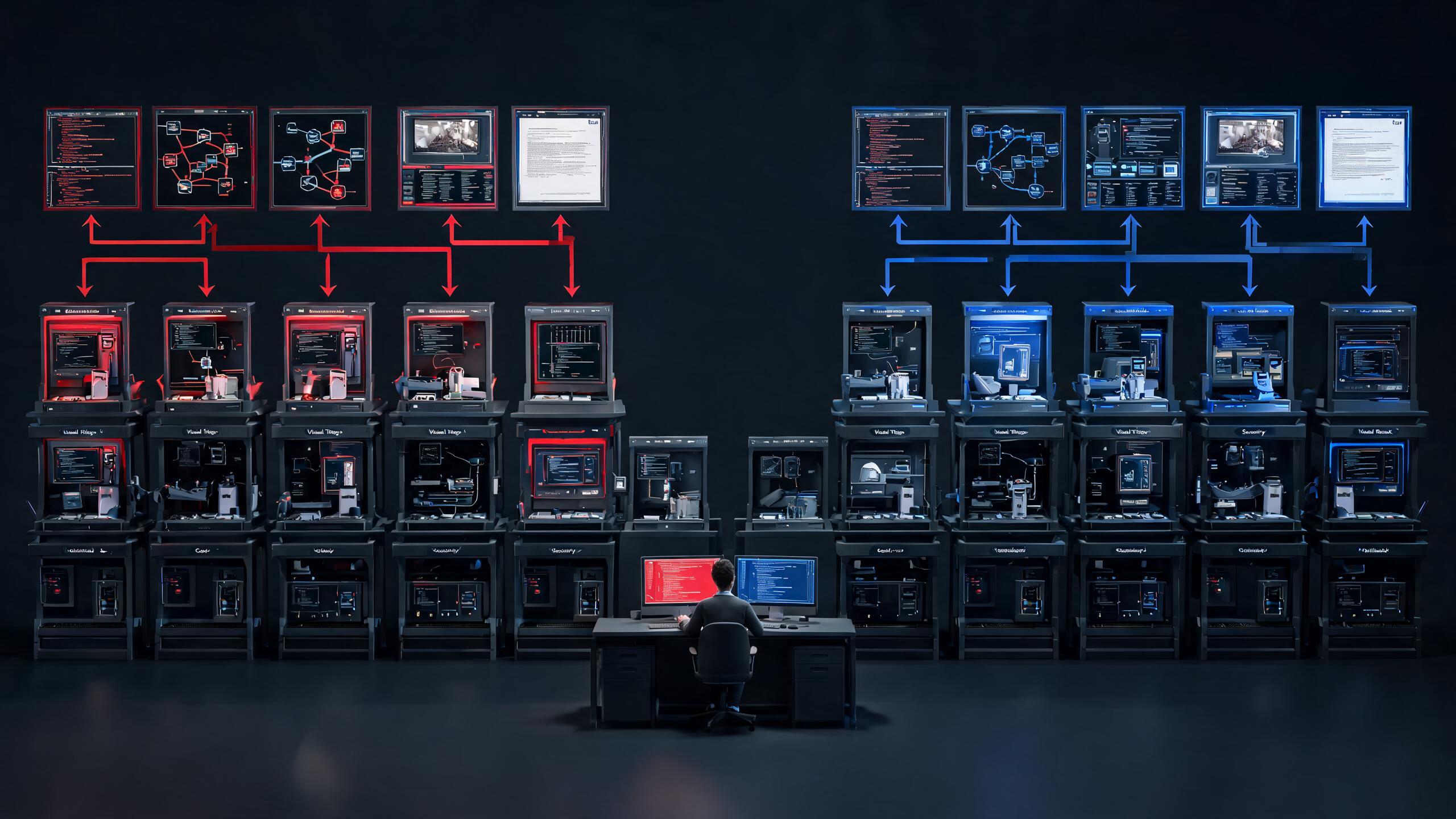 Inkling 1M Context for Large Unreal Repositories conceptual visual for blind model comparison