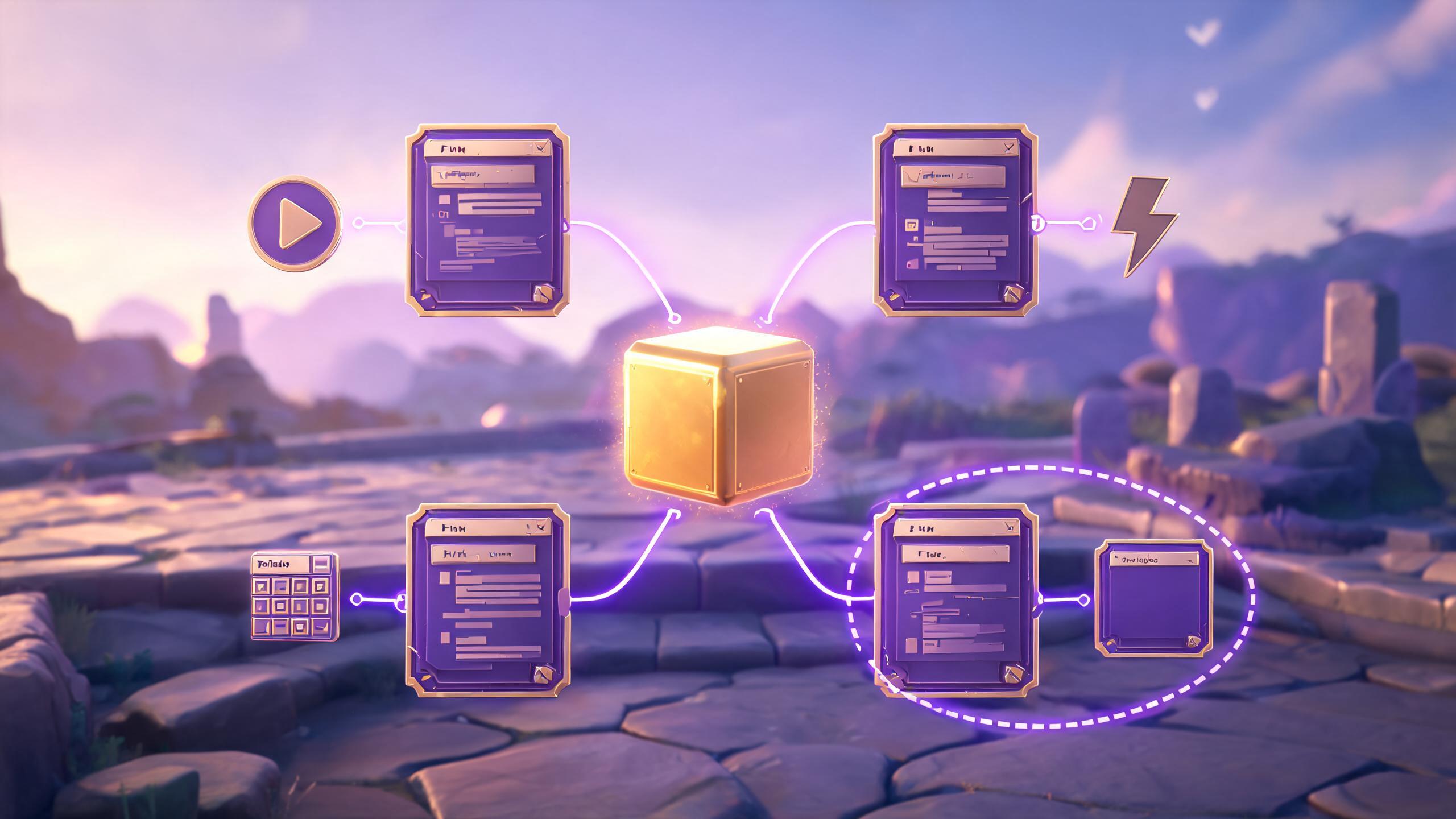 PuerTS Hot Reload and Debugging in Unreal Engine conceptual visual for Lua gameplay scripting architecture