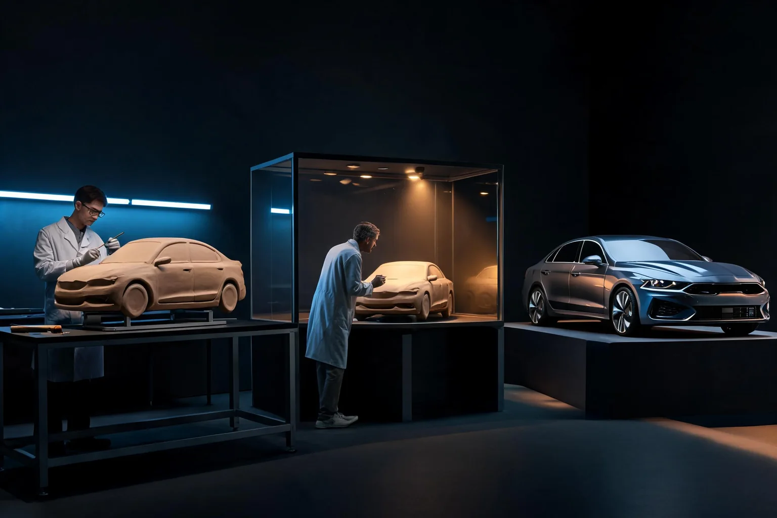 Unreal Engine Automotive Visualization Guide validation diagram illustrating Help readers distinguish real-time configurator review evidence from render or streamed delivery failure or ambiguity.