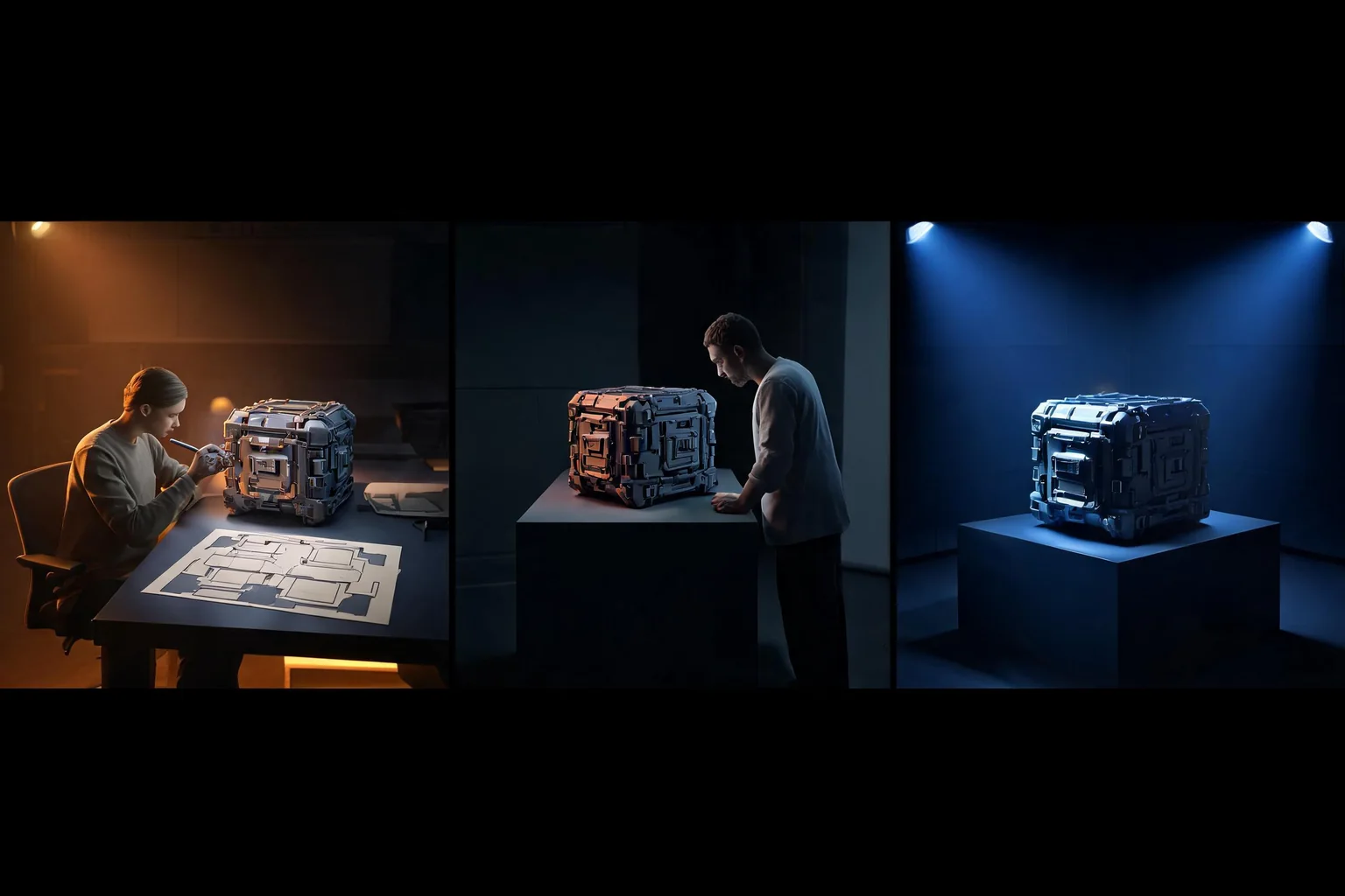 Unreal Engine vs Blender: Roles, Workflows, and Handoffs validation diagram illustrating Help readers distinguish rendering differences evidence from round-trip asset ownership failure or ambiguity.