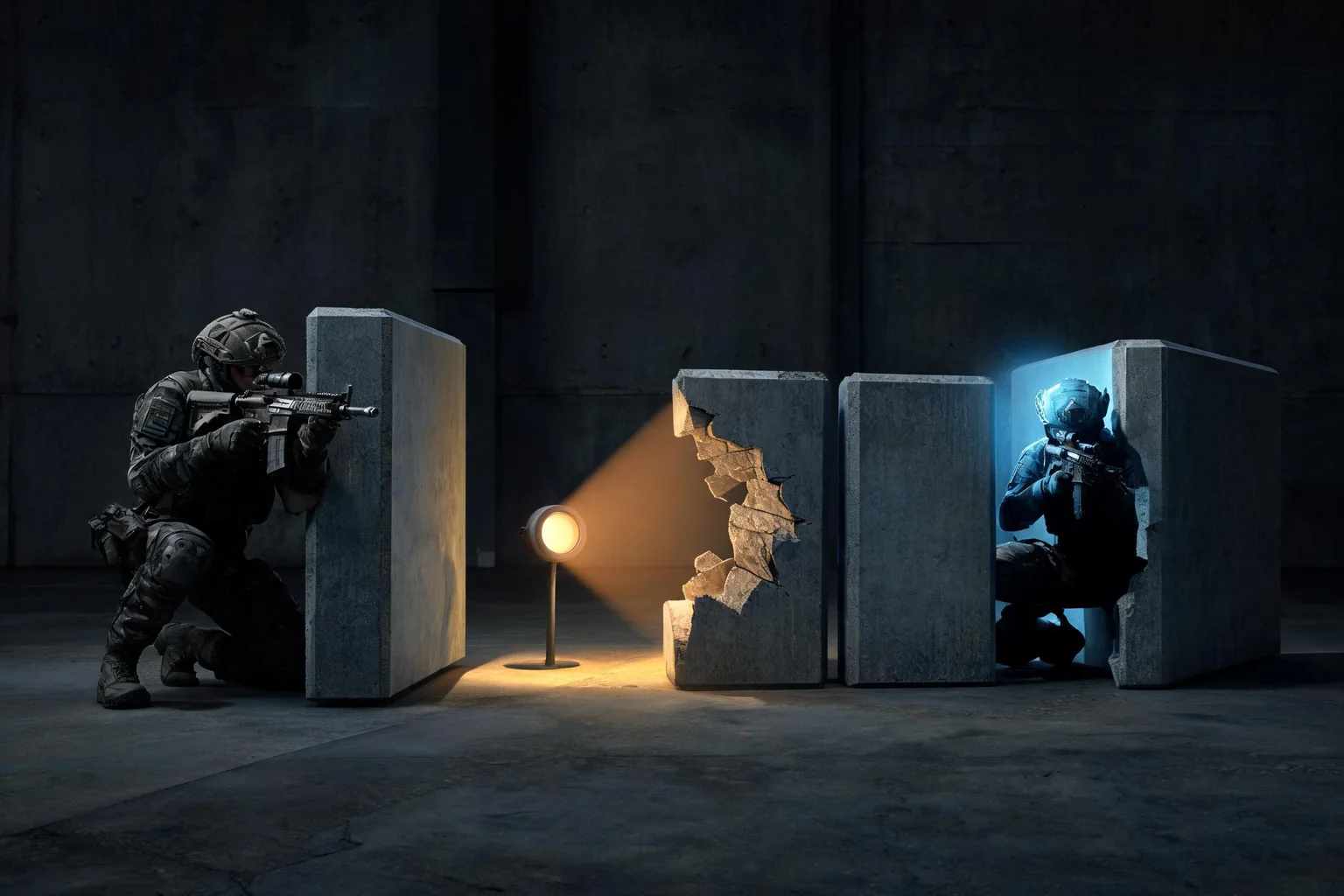 Unreal Engine Cover Shooter Combat Guide validation diagram for Test interruption and recovery