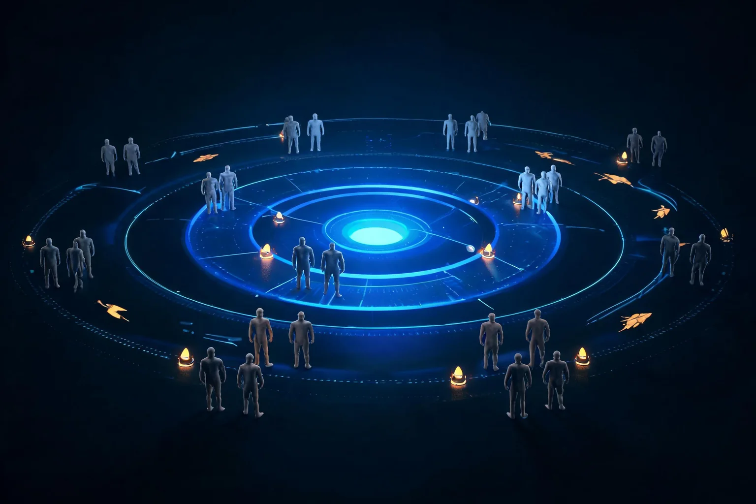 Delta Force: Unreal Engine Large-Scale Multiplayer Relevancy Budgets Guide editorial cover illustrating squad and objective authority, replication graph and relevancy, vehicle and projectile traffic, and packet loss and capacity evidence
