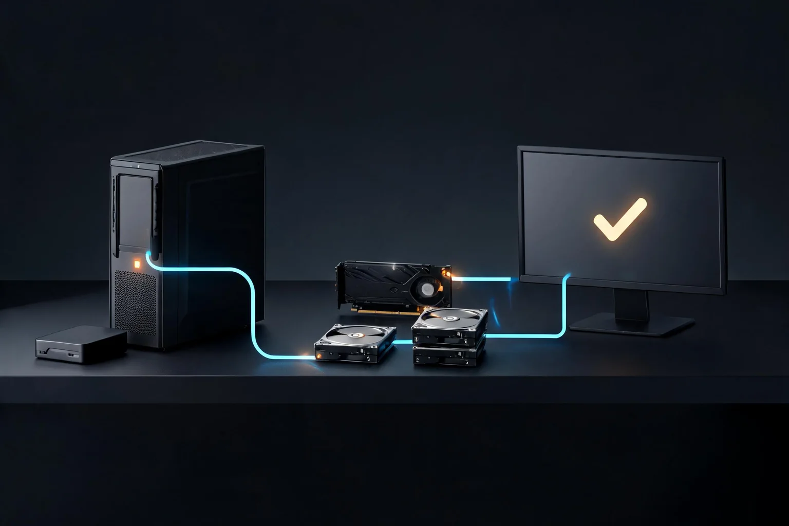 How to Install Unreal Engine 5 Safely workflow diagram illustrating Explain connect projects, levels, assets, Blueprints or C++, cooking, and packaged builds using Epic Games Launcher and engine version selection as the visible checkpoints.