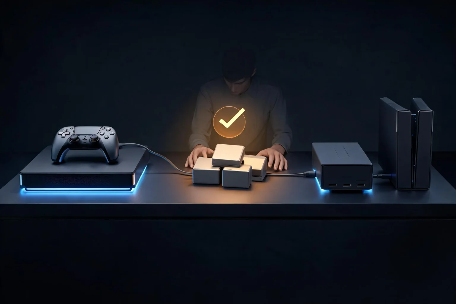 Epic Games Launcher Settings, Overlay, and Game Integration Guide validation diagram illustrating Help readers distinguish friends cloud-save and file-verification integration evidence from game-specific result versus Unreal project ownership failure or ambiguity.