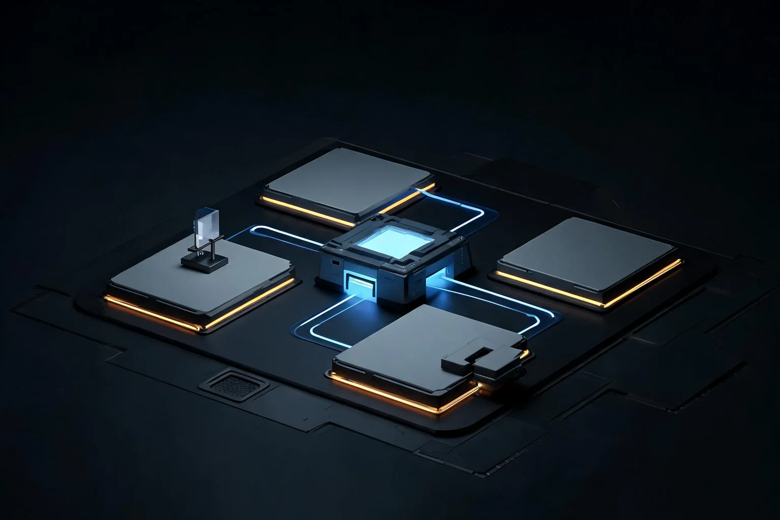 Unreal Engine Game Architecture Patterns for Maintainable Projects editorial cover illustrating module and feature boundaries, framework ownership, interfaces events and data assets, and testing migration and dependency control