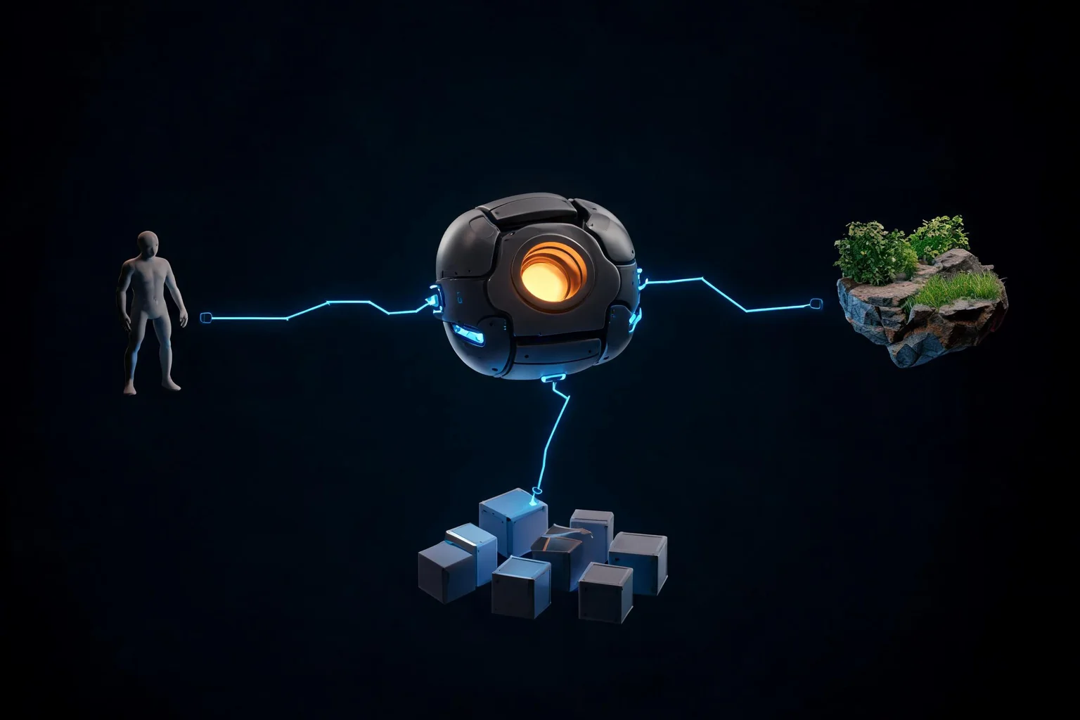 Gemini Omni Flash for Unreal Engine: Real-Time NPC Workflow editorial cover illustrating Gemini Omni Flash public preview transport latency for natively multimodal dynamic video and enterprise API workflow positioning, Gemini Omni Flash game-owned NPC authority interruption and moderation policy, fallback subtitles persistence and the boundary: Preview behavior, latency, media transport, policy, and model IDs can change before general availability., and 2026-06 disconnect restore and packaged-build acceptance evidence