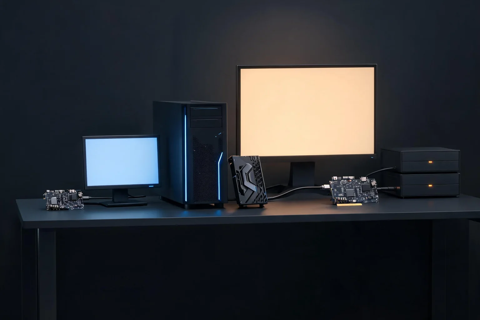Unreal Engine Linux Development Guide editorial cover illustrating Linux toolchain, native versus cross compile, graphics API and drivers, and server and desktop packaging