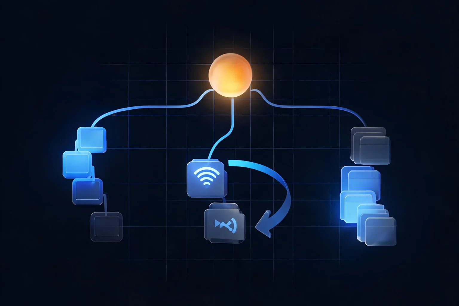 Unreal Engine Live-Service Progression Guide editorial cover illustrating account character and season ownership, versioned rewards and content gates, online offline and cross-platform state, and migration rollback and observability