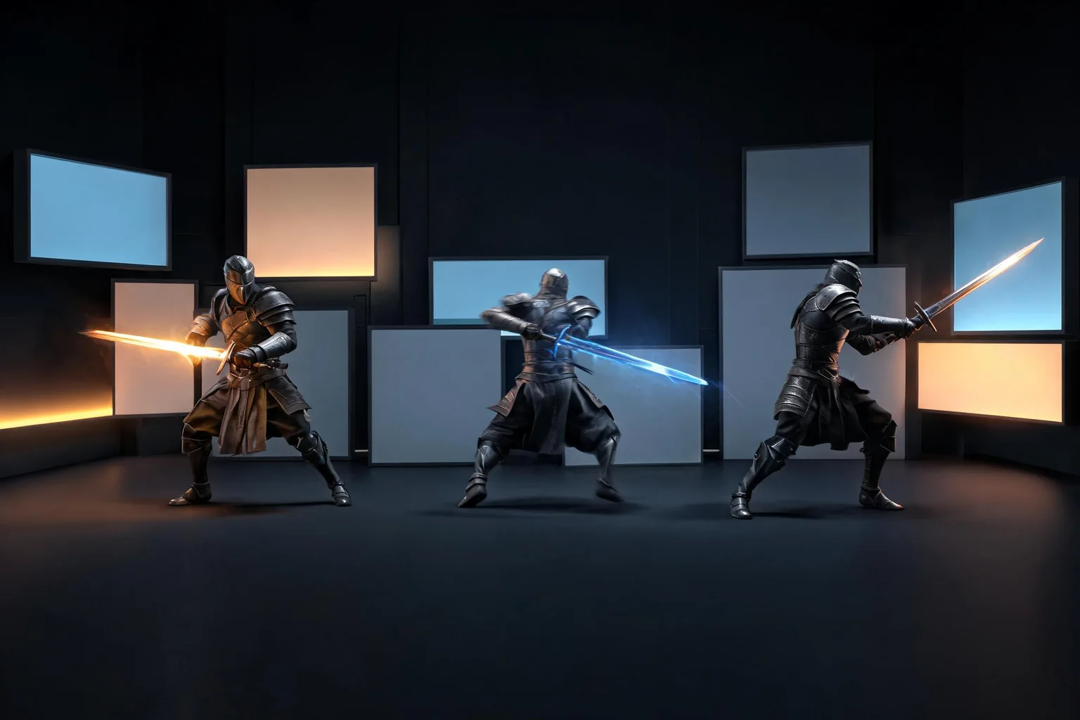 Unreal Engine Melee Combo System Guide editorial cover illustrating input buffer and combo state, Montage sections and notify windows, hit confirm cancel and interruption, and network correction and frame pacing