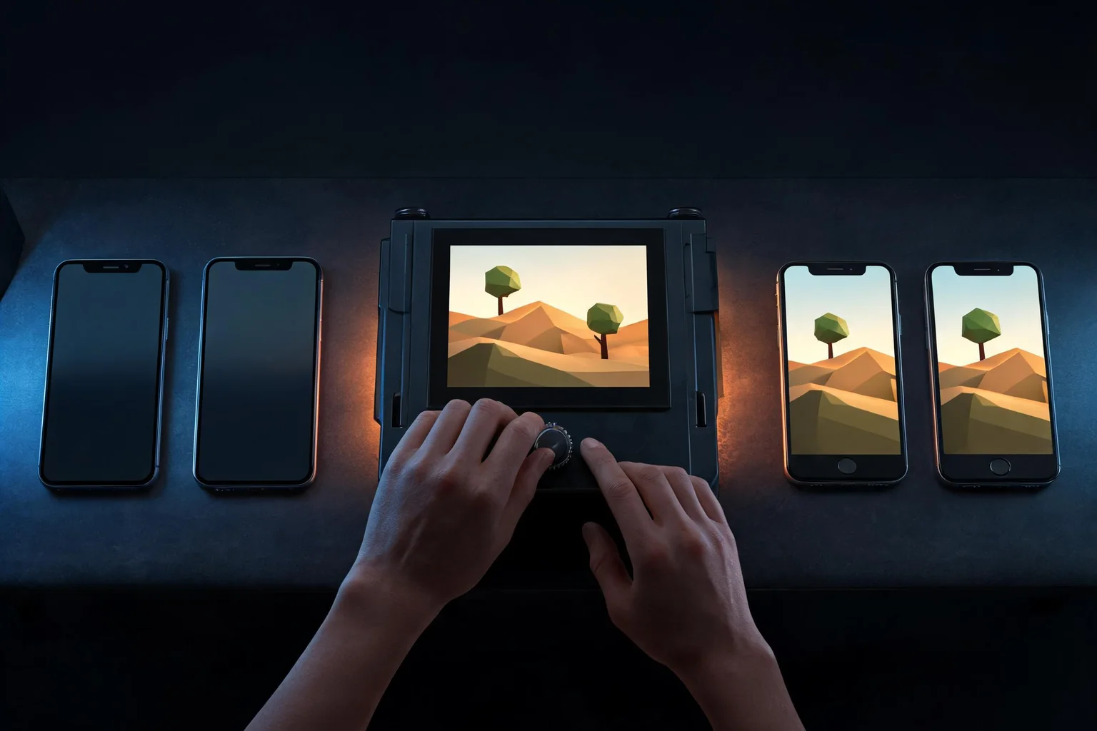 Unreal Engine Mobile Game Development for Android and iOS validation diagram illustrating Help readers distinguish touch and UI evidence from thermal memory and package budgets failure or ambiguity.
