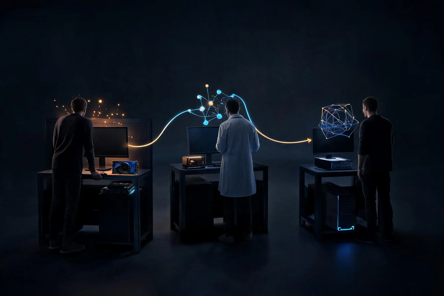 Unreal Engine Performance Profiling with Stat RHI and Unreal Insights workflow diagram illustrating Explain use stable hardware, build type, camera path, warm-up, and revision using stat unit and stat RHI and Unreal Insights traces as the visible checkpoints.