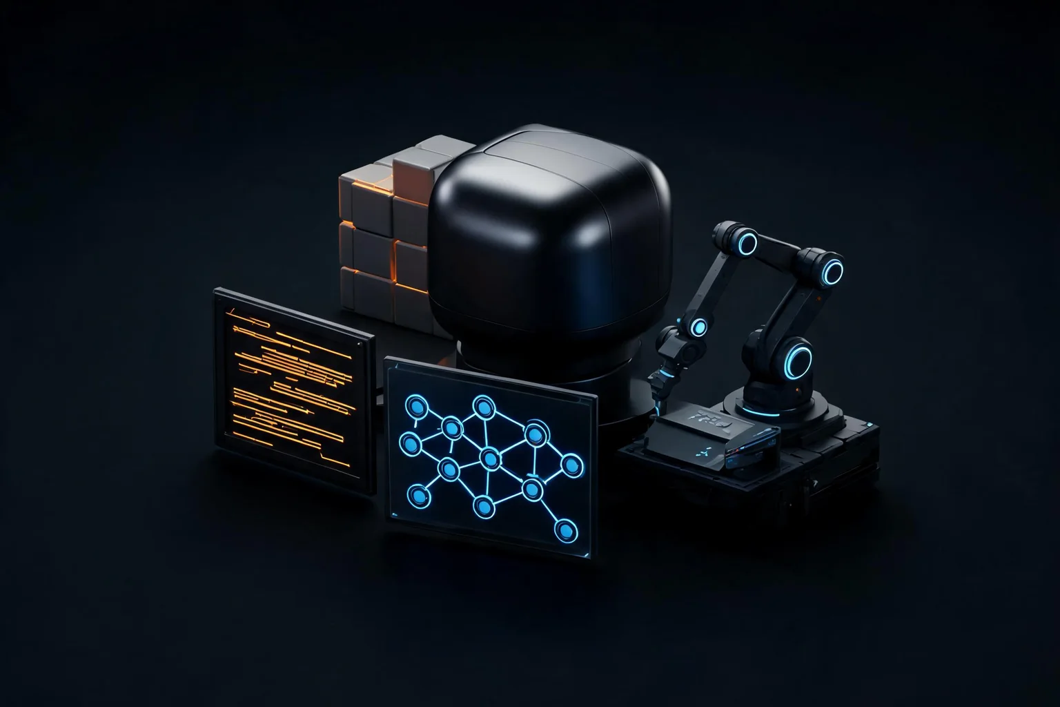 What Programming Language Does Unreal Engine Use? editorial cover illustrating C++ engine and gameplay code, Blueprint visual scripting, Python editor automation, and Verse limited to Fortnite workflows