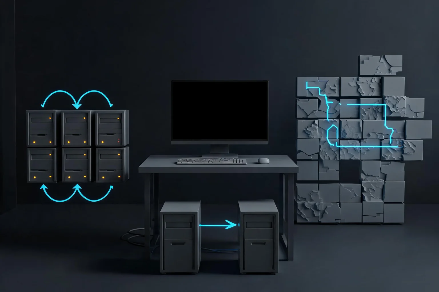 PUBG and Unreal Engine Battle Royale Technology editorial cover illustrating UE4 launch confirmation, server-authoritative battle-royale loop, large-map streaming and replication budgets, and date-sensitive UE5 migration claims