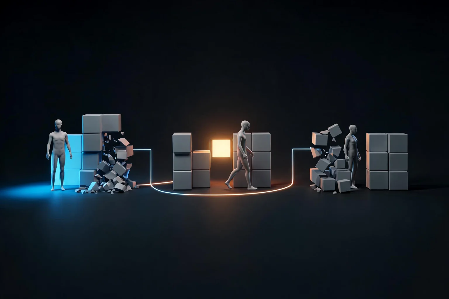 THE FINALS: Unreal Engine Destruction Replication and Dynamic Cover Guide workflow diagram for Model data and transitions explicitly
