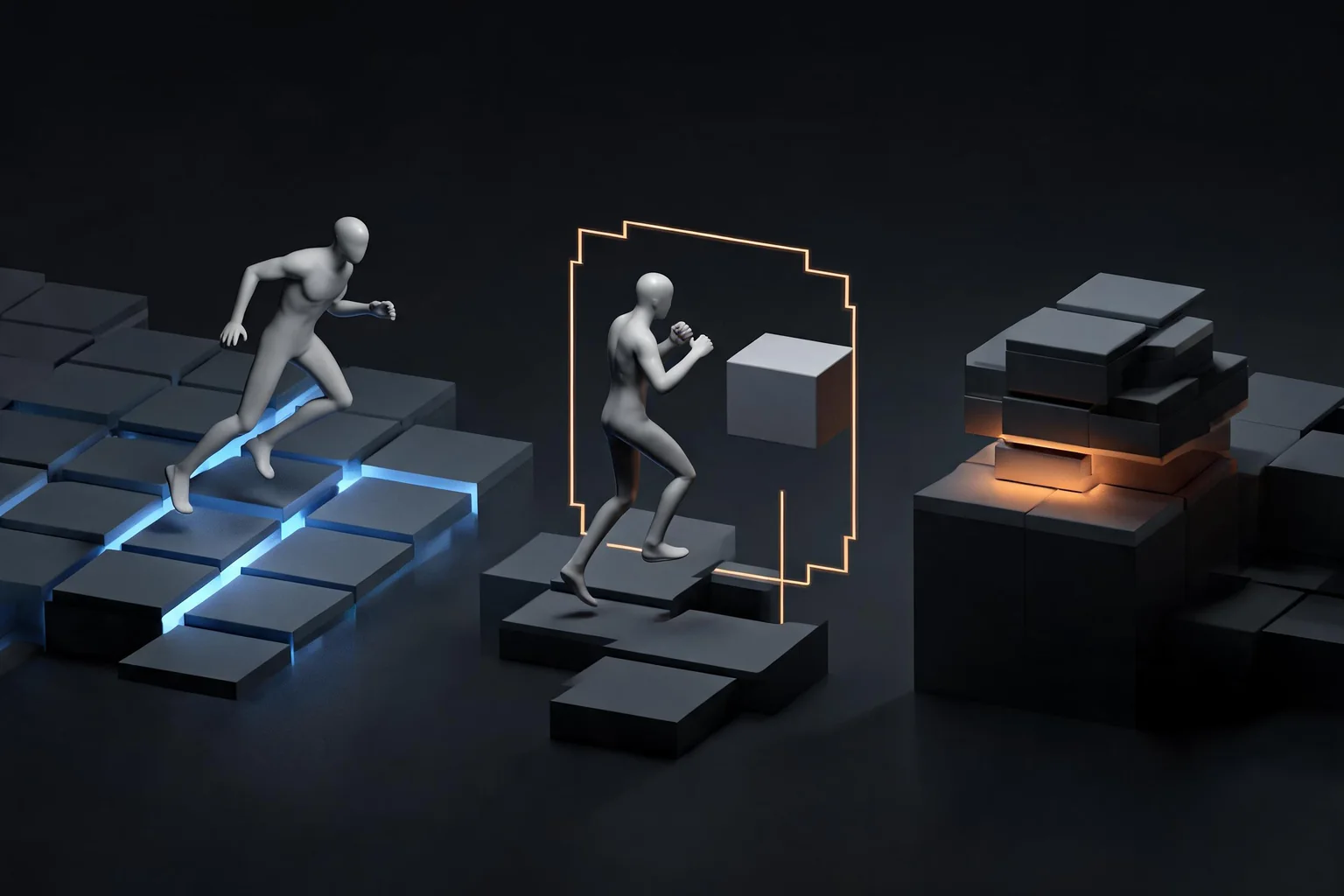 Tower of Fantasy: Unreal Engine Open-World Traversal and Streaming Guide editorial cover illustrating movement modes and traversal eligibility, world partition and streaming sources, combat transition and camera rules, and platform hitch and memory evidence
