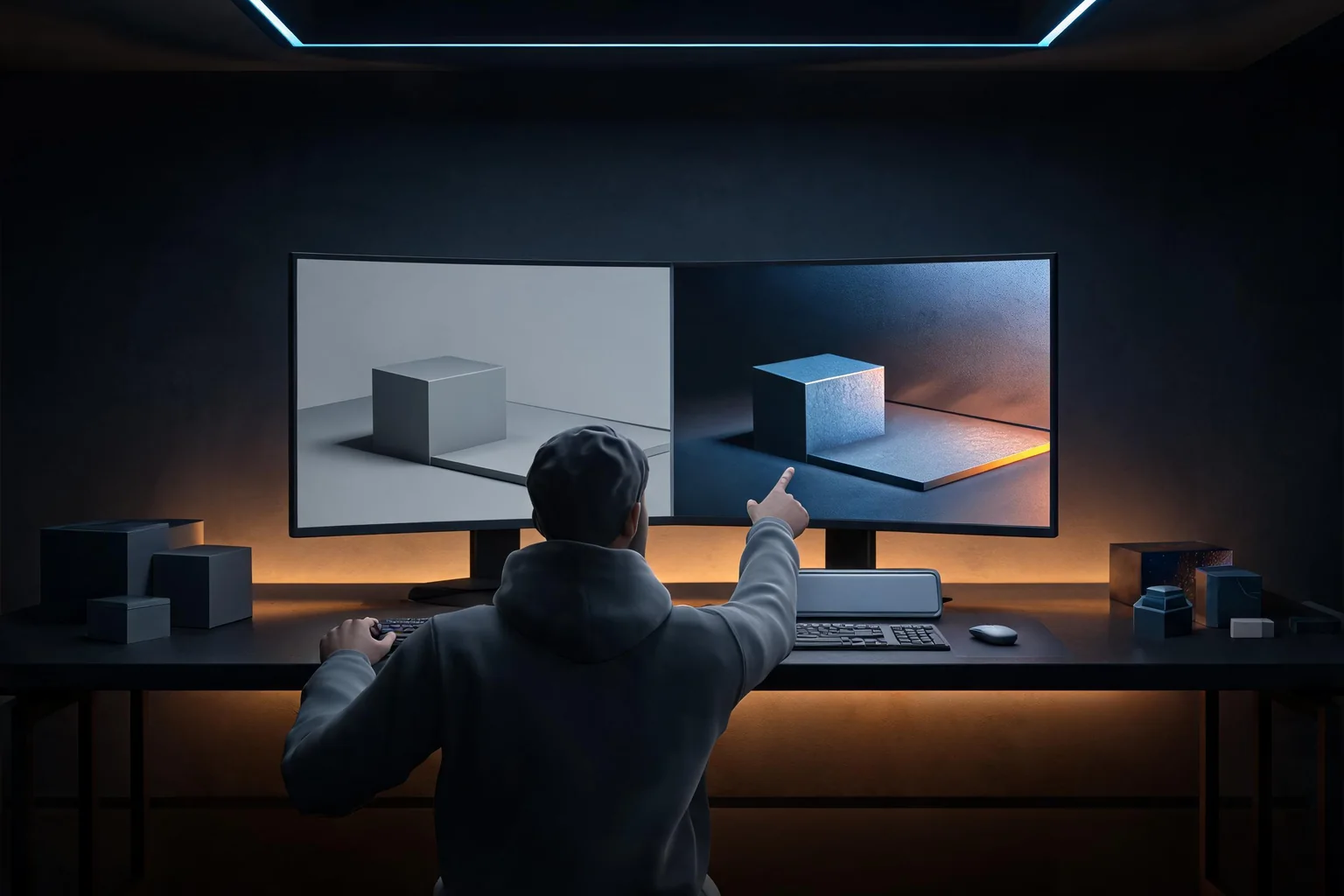 Unreal Engine 5.1 Features and Upgrade Guide editorial cover illustrating UE 5.1 release notes, project-specific feature value, plugin and platform compatibility, and measured migration decision
