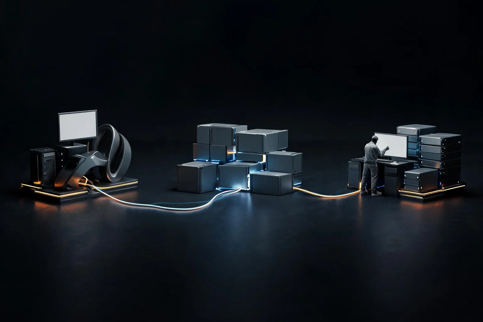 Unreal Engine 5.3 Features and Upgrade Guide workflow diagram illustrating Explain connect features and fixes to a concrete project need using UE 5.3 release notes and project-specific feature value as the visible checkpoints.
