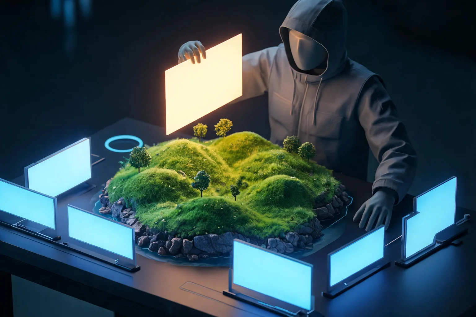 UEFN Island Publishing and Discovery Guide editorial cover illustrating Creator Portal, island validation, IARC and metadata, and team permissions and Discovery distinction