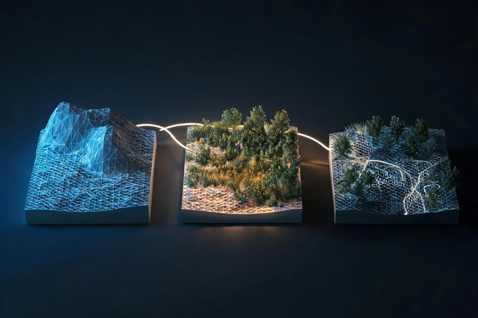 Unreal Engine 5.8 Mesh Terrain and Procedural Vegetation Guide workflow diagram for Represent PCG vegetation rules seeds and biome data as explicit runtime state