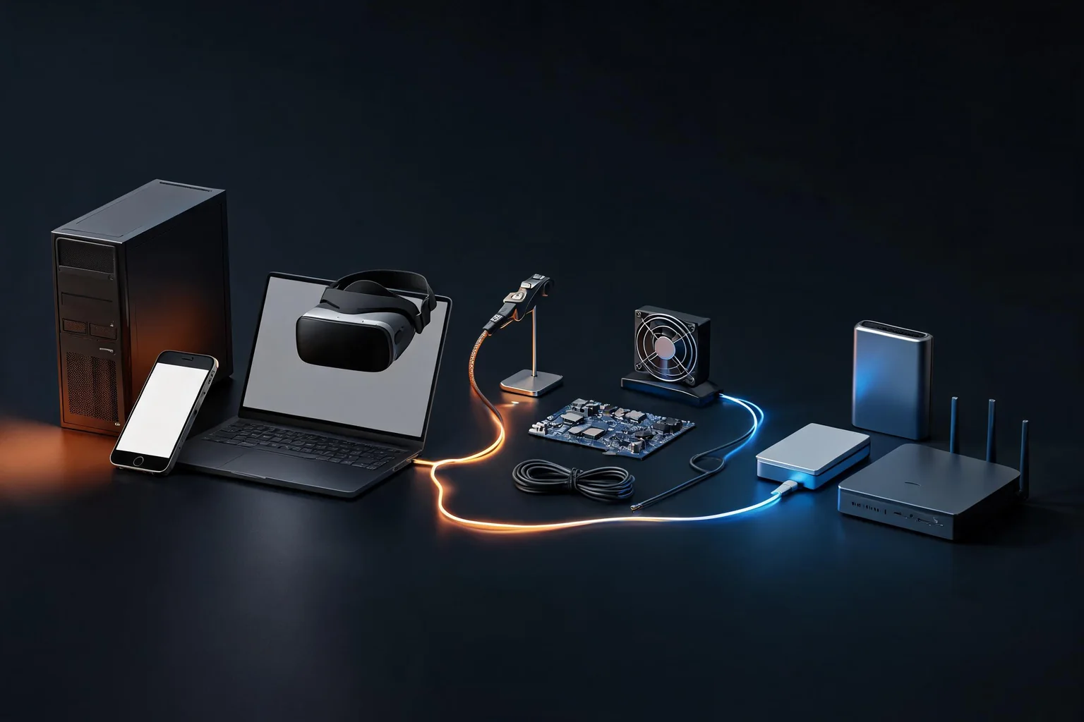 Unreal Engine Common Questions and Direct Answers workflow diagram illustrating Explain connect projects, levels, assets, Blueprints or C++, cooking, and packaged builds using direct question classification and version and platform context as the visible checkpoints.