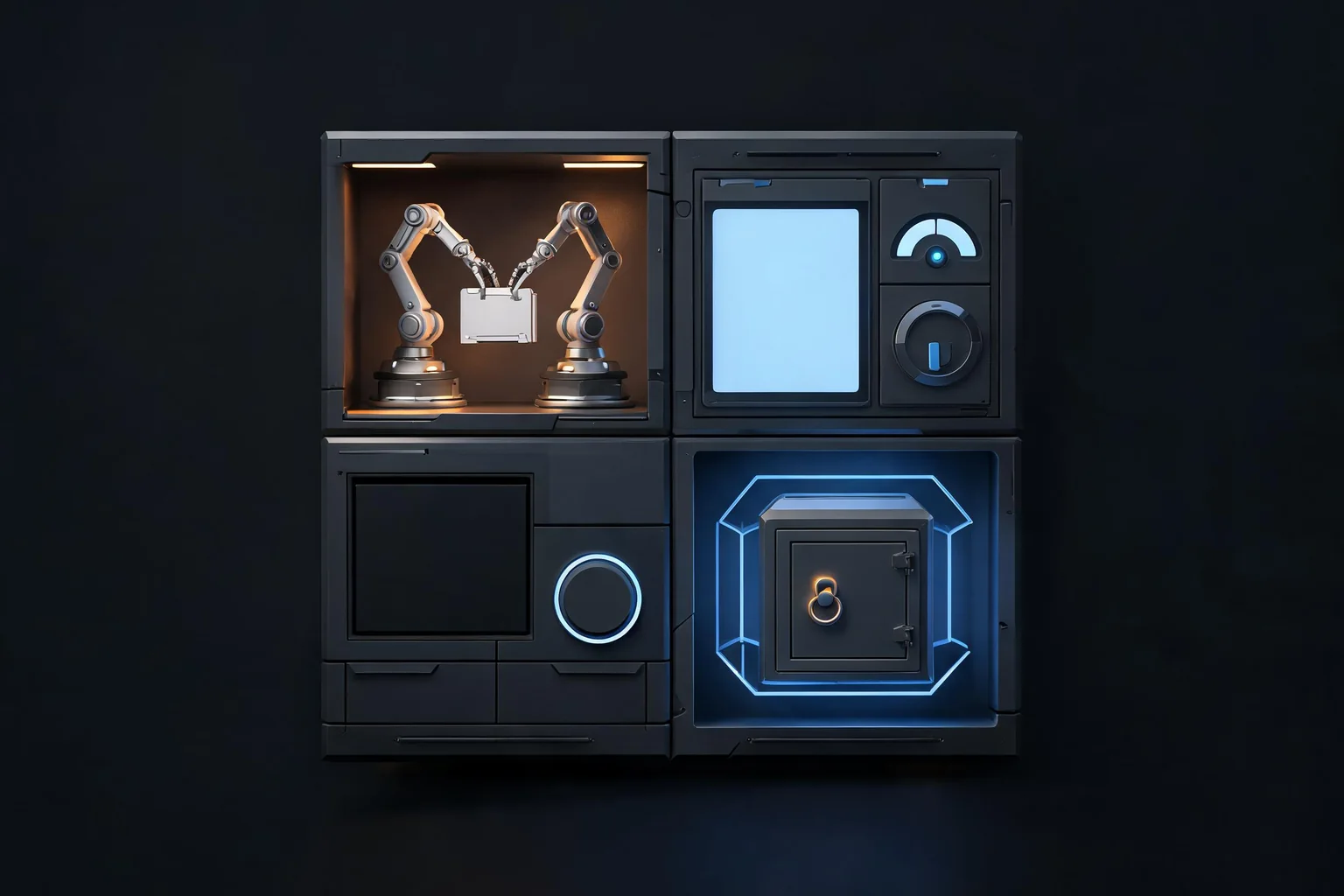 Unreal Engine Tools, Commands, and Project Utilities editorial cover illustrating editor and command-line utilities, project build and diagnostics tools, automation and source workflows, and security and version boundaries