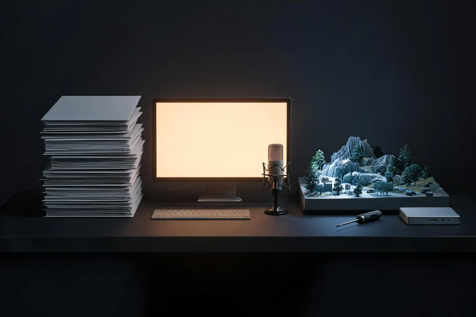 Unreal Engine Project Stories and Technical Guides: W-Z editorial cover illustrating W-Z-indexed Unreal project stories, first-party developer interview evidence, game and real-time 3D production context, and dated source and platform maintenance