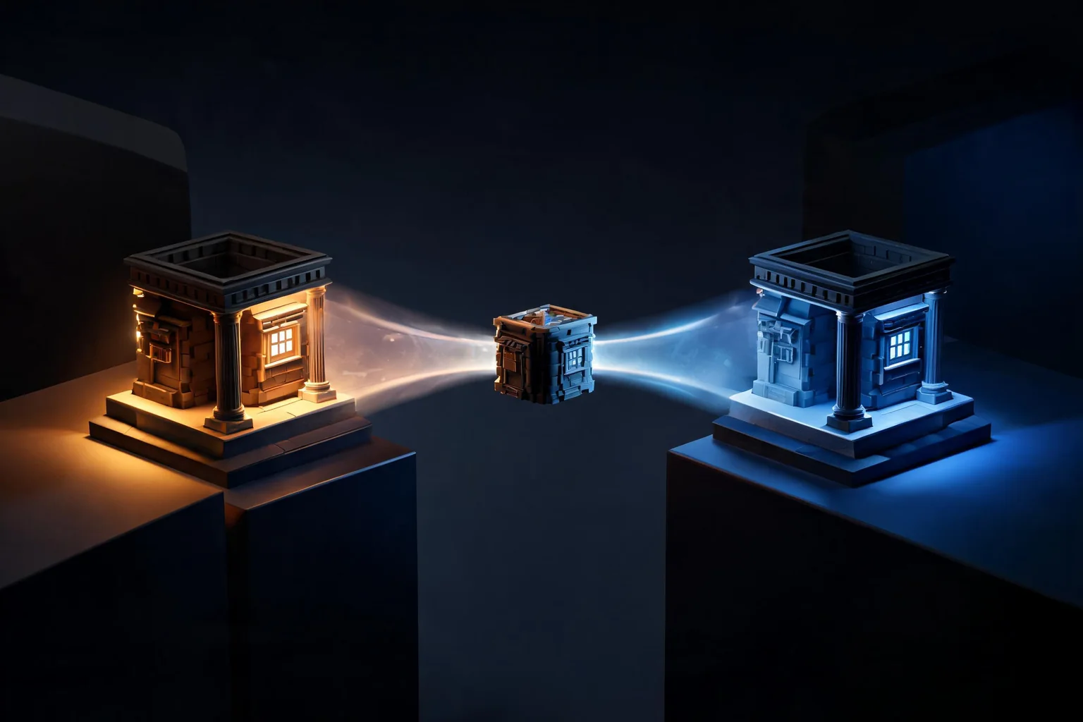 Ativos de projeto do Unreal que passam por formatos de troca neutros para um projeto Godot reconstruído separadamente