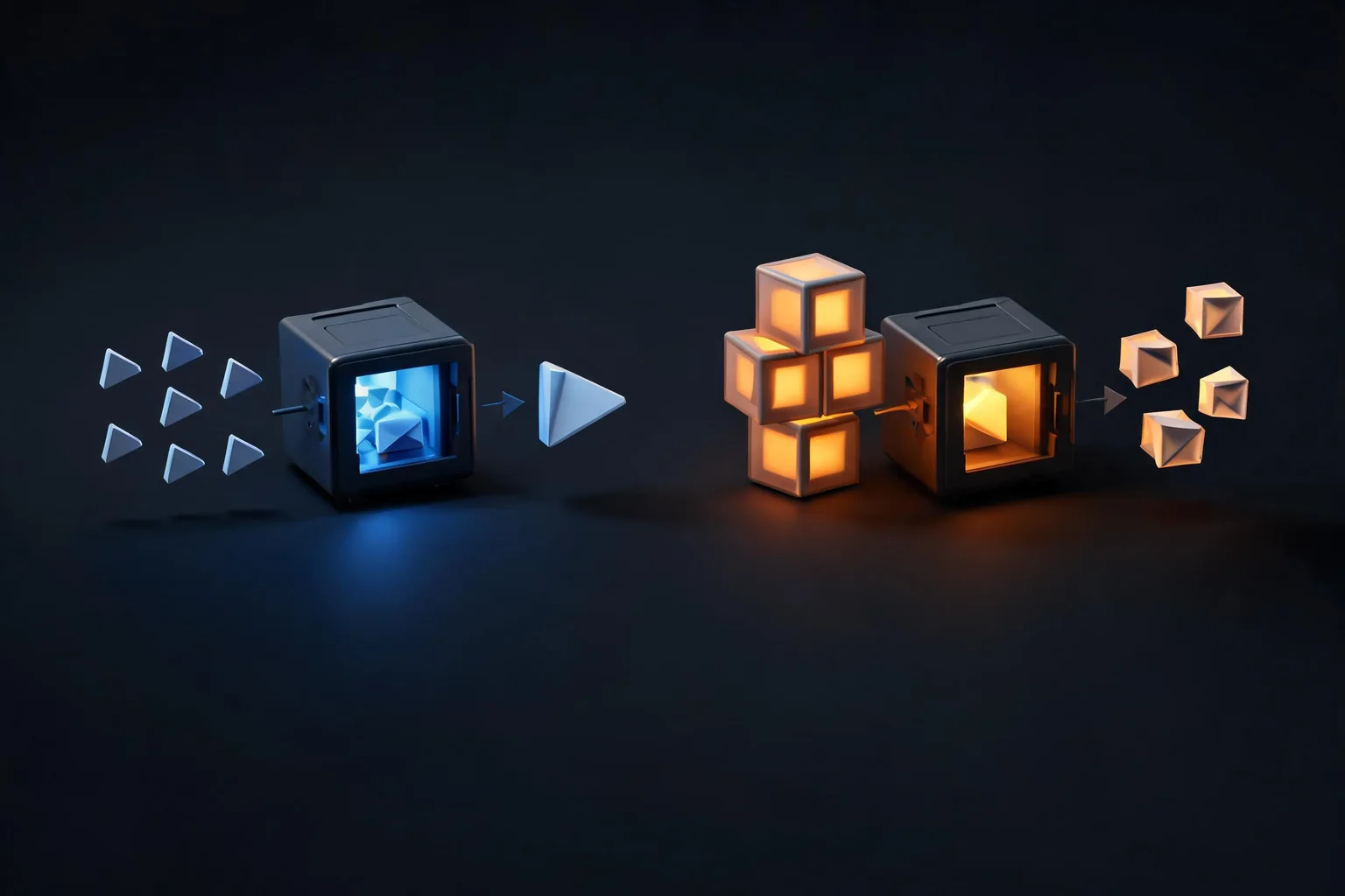 Unity 7 Shader Builds vs Unreal Shader Compilation, DDC, and PSO inline 2 explanatory visual about claim scope, cold and warm cache, shader permutation count