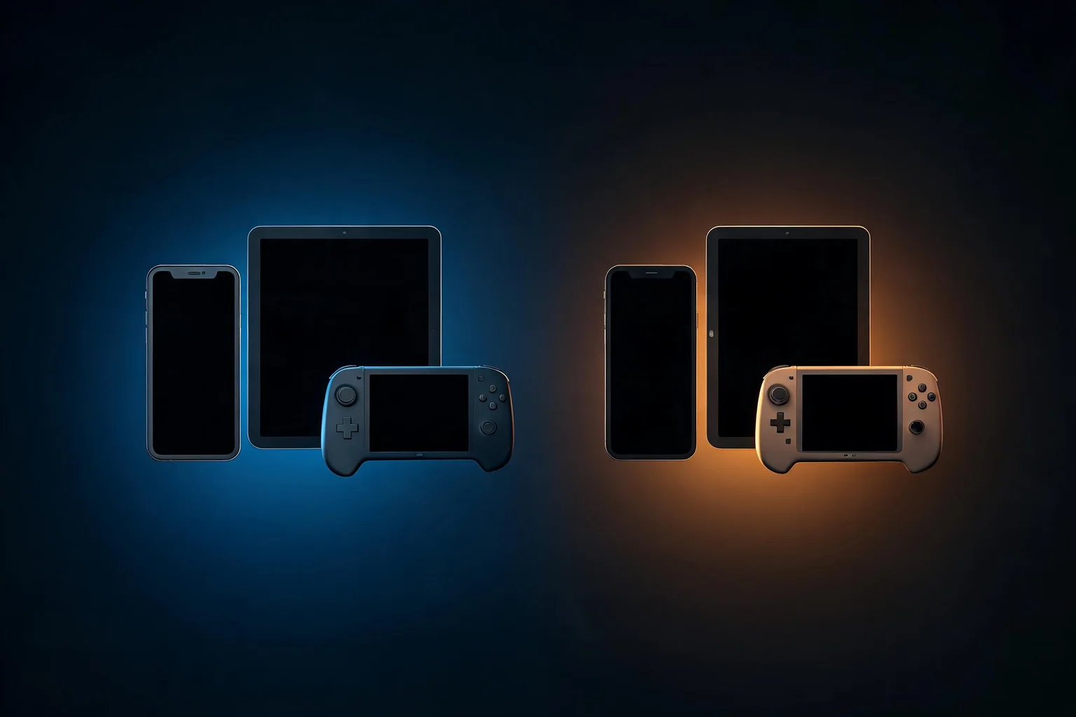 Unity 7 vs Unreal Engine 6 for Mobile and Cross-Platform Games cover explanatory visual about device coverage, download and memory budget, sustained performance