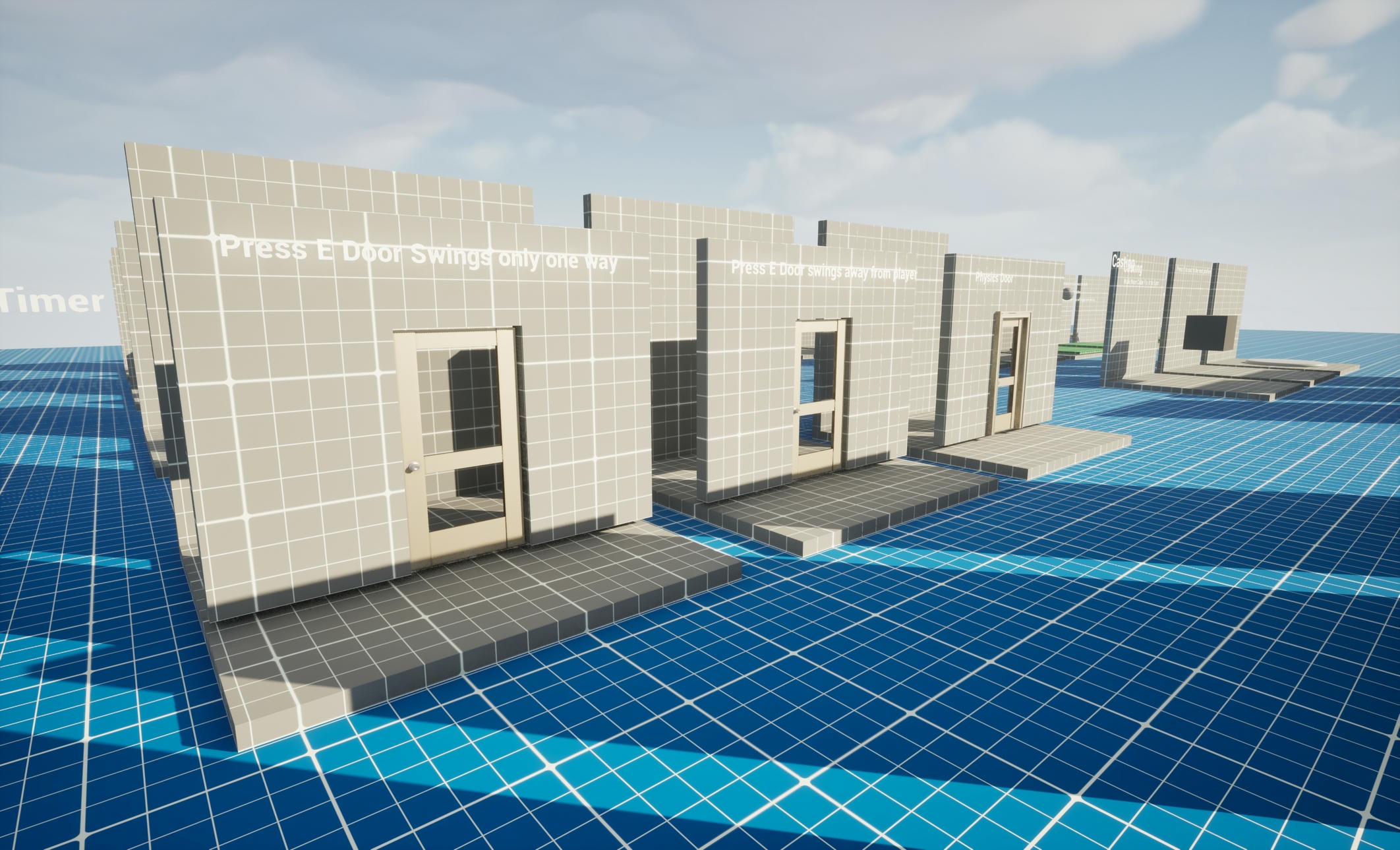 Unreal visual reference supporting multiplayer authority evidence boundaries