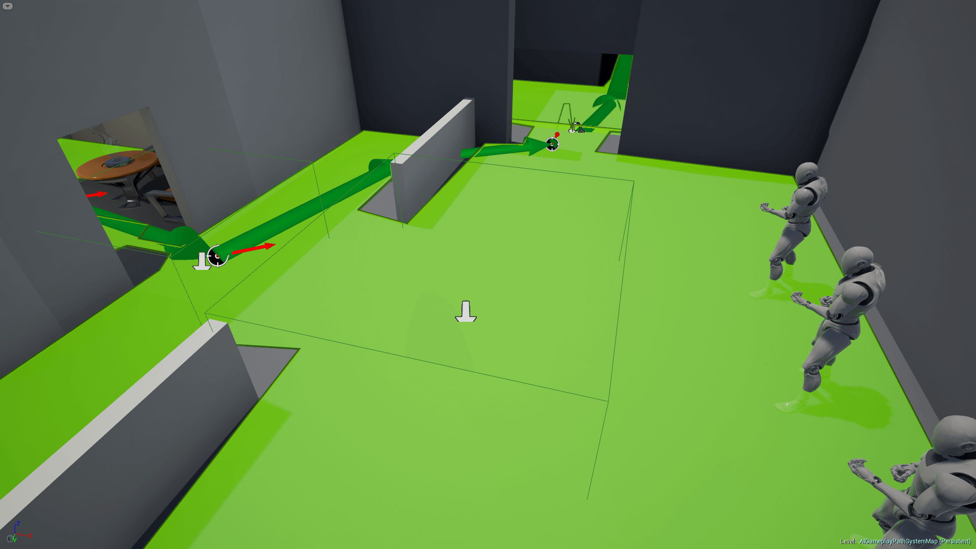 Reviewed Unreal visual reference matched to frame-time spike