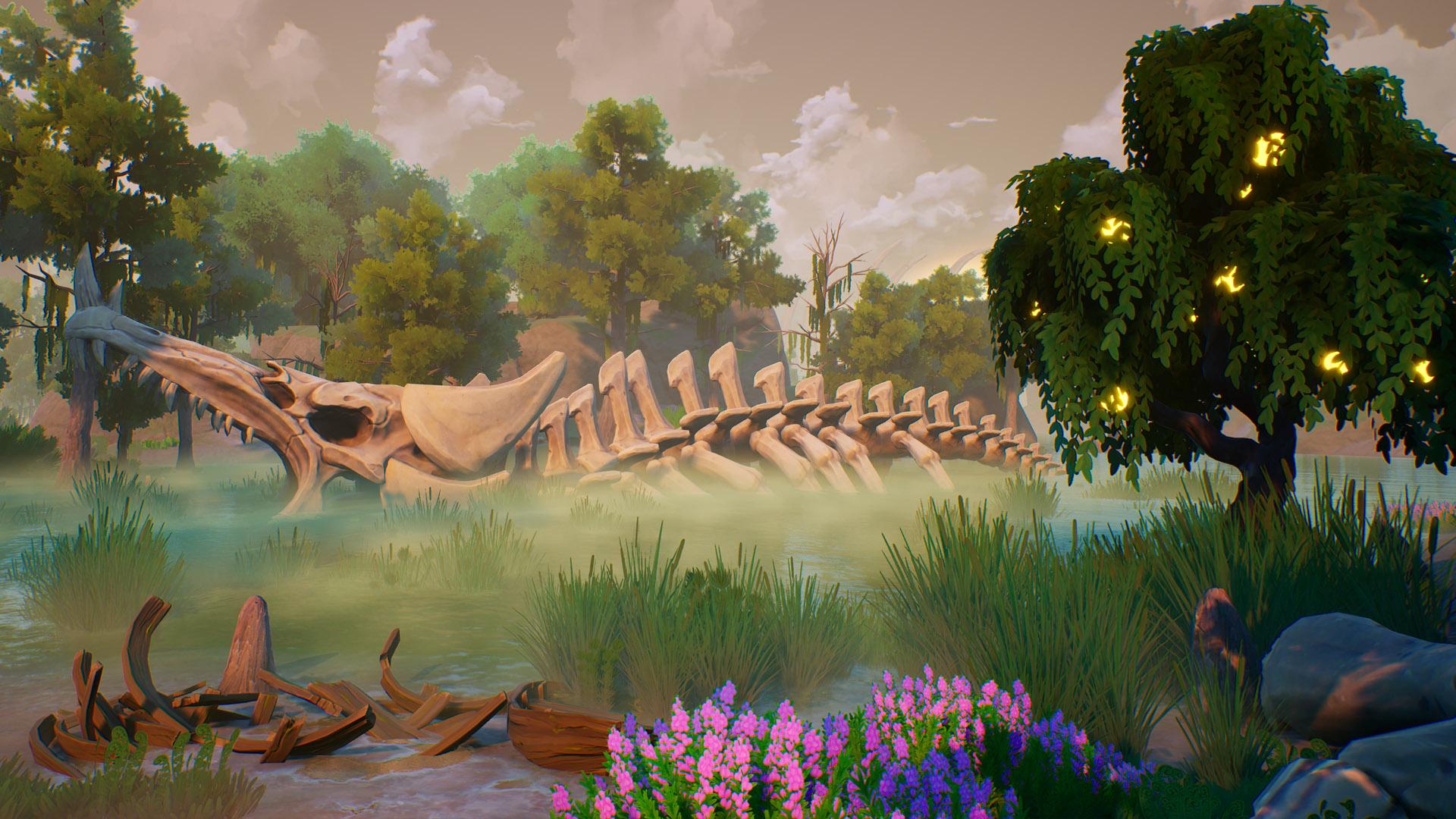 Reviewed Unreal visual reference matched to swamp crossing
