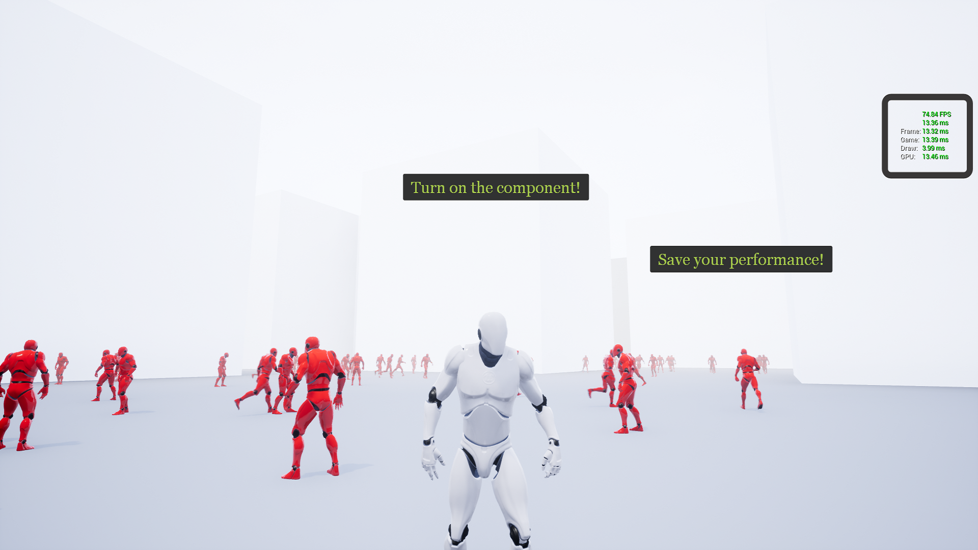 Unreal visual reference supporting VR comfort evidence boundaries