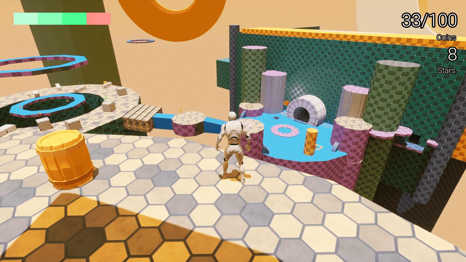Reviewed Unreal visual reference matched to interview case study