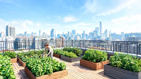 Create a small apartment windowsill garden visual