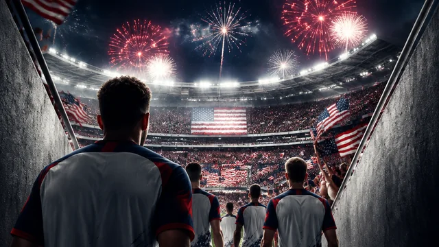 USA World Cup Poster Generator preview