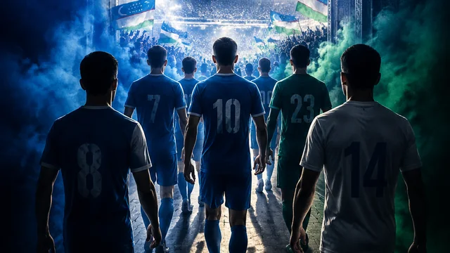 Uzbekistan World Cup Poster Generator preview