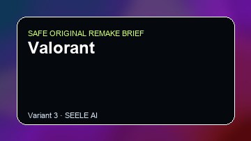 Valorant original game remake reference artwork 3