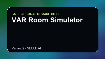 VAR Room Simulator original game remake reference artwork 2