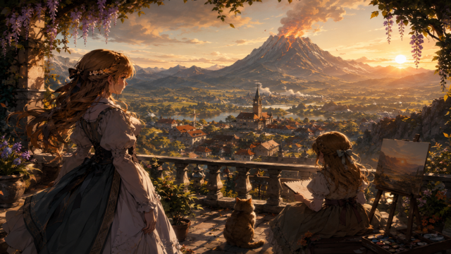 Volcano Princess original game remake reference artwork 3