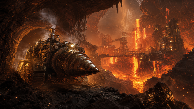 Volcanoids original game remake reference artwork 2