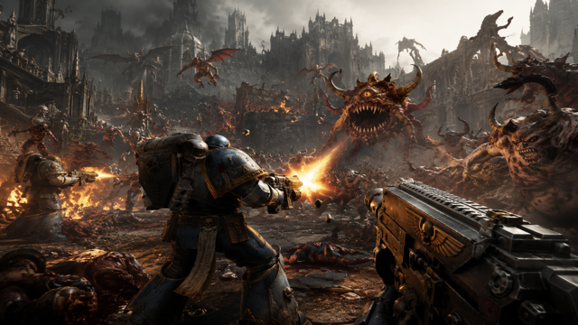 Warhammer Boltgun original game remake reference artwork 3